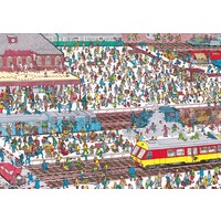 thumb-Where's Wally - The Railway Station - jigsaw-search puzzle of 1000 pieces-2