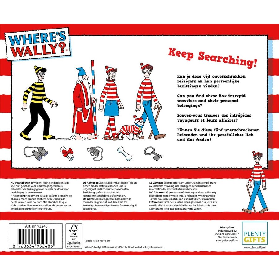 Where's Wally - Being A Pirate - jigsaw-search puzzle of 1000 pieces-4