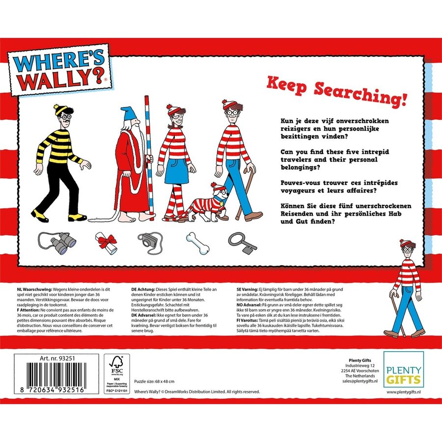 Où est Wally - Le Far West - puzzle de recherche de 1000 pièces-4