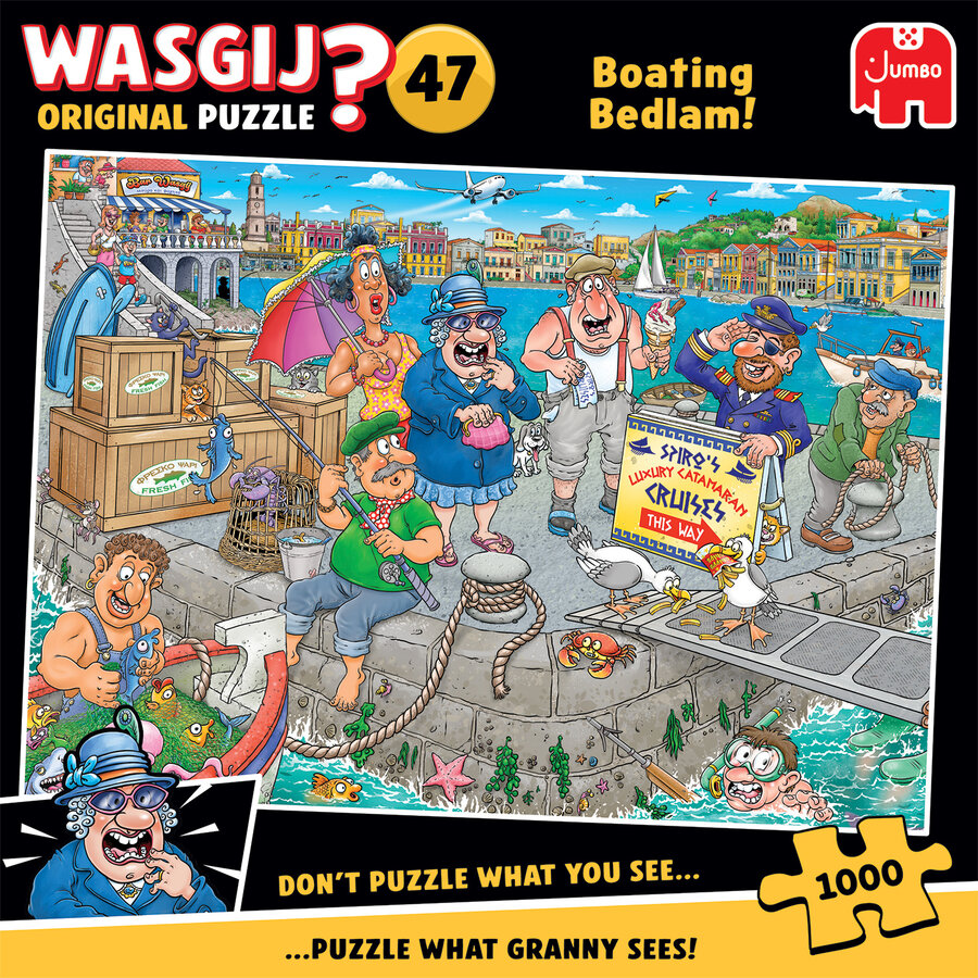 Wasgij Original 47 - De boot in! - 1000 stukjes-3