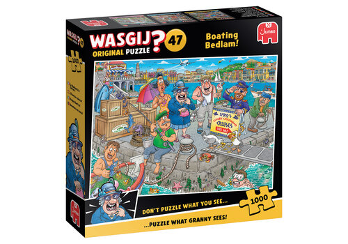  Jumbo Wasgij Original 47 - De boot in! - 1000 stukjes 