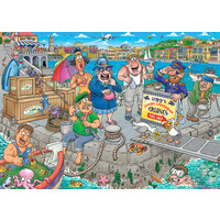 thumb-Wasgij Original 47 - Boating Bedlam!- 1000 pieces-2
