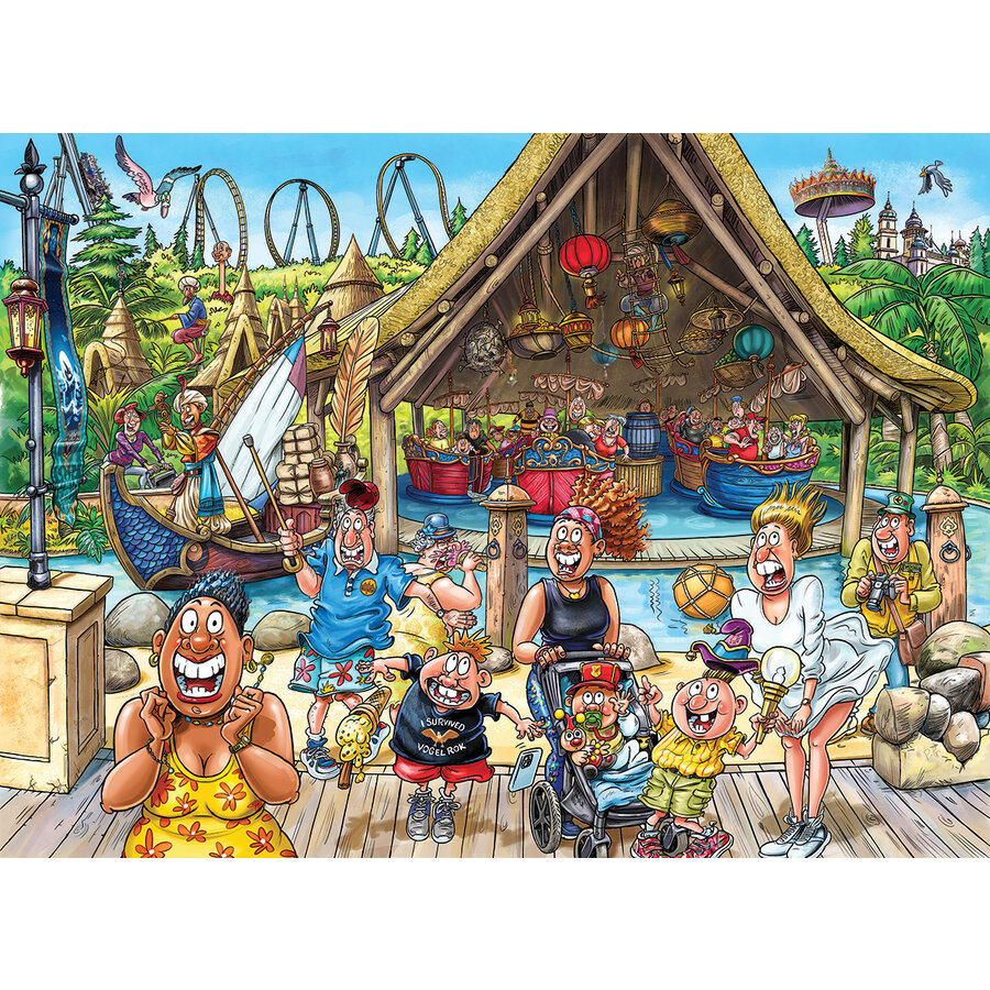 Wasgij Original Efteling - De Wereld van Sindbad! - 1000 stukjes-2