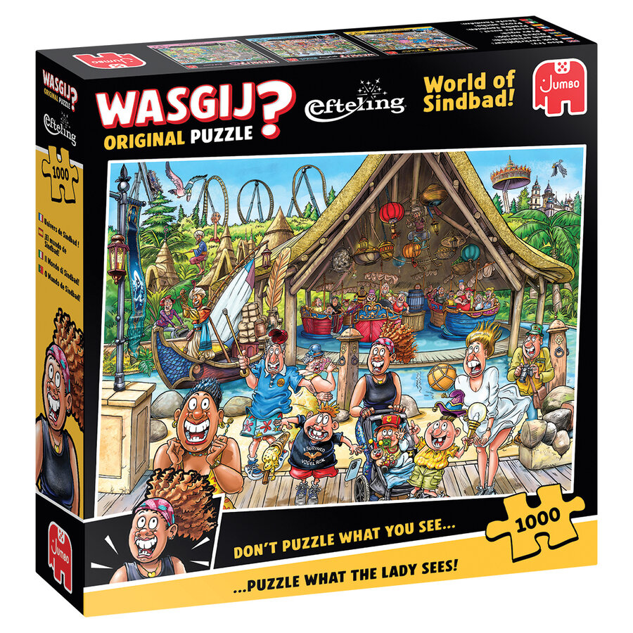 Wasgij Original Efteling - De Wereld van Sindbad! - 1000 stukjes-1