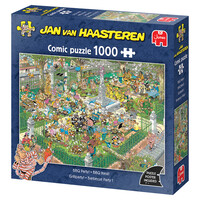 thumb-Barbecue Party! - Jan van Haasteren - puzzle de 1000 pièces-4