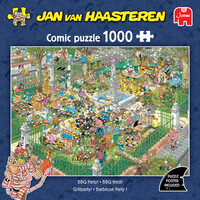 thumb-Barbecue Party! - Jan van Haasteren - puzzle de 1000 pièces-3