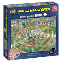 thumb-BBQ Feest! - Jan van Haasteren - puzzel van 1000 stukjes-1