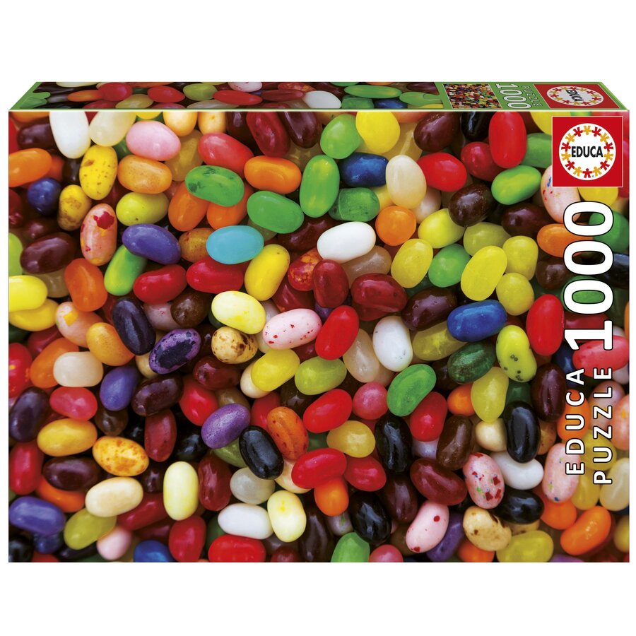 Heel veel snoepjes -  puzzel 1000 stukjes-1