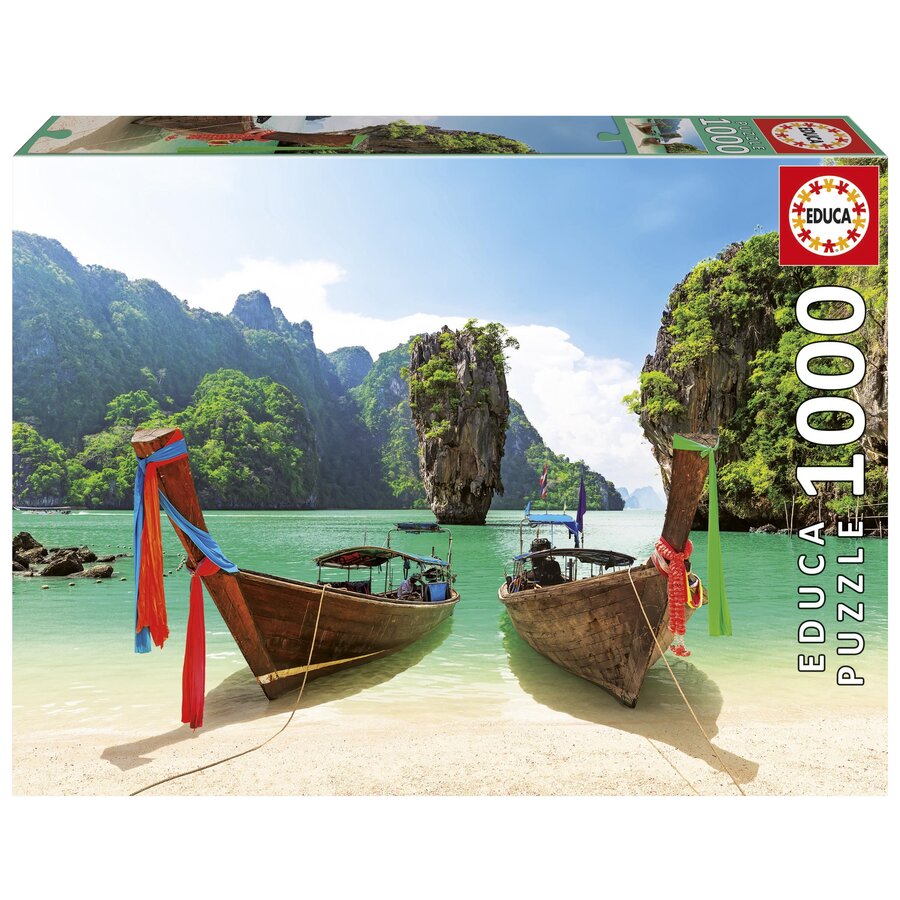 James Bond Island in Thailand - puzzle of 1000 pieces-1