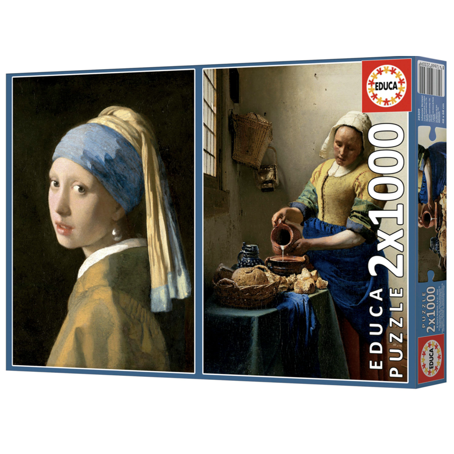 Vermeer - 2 x 1000 pièces puzzle-3