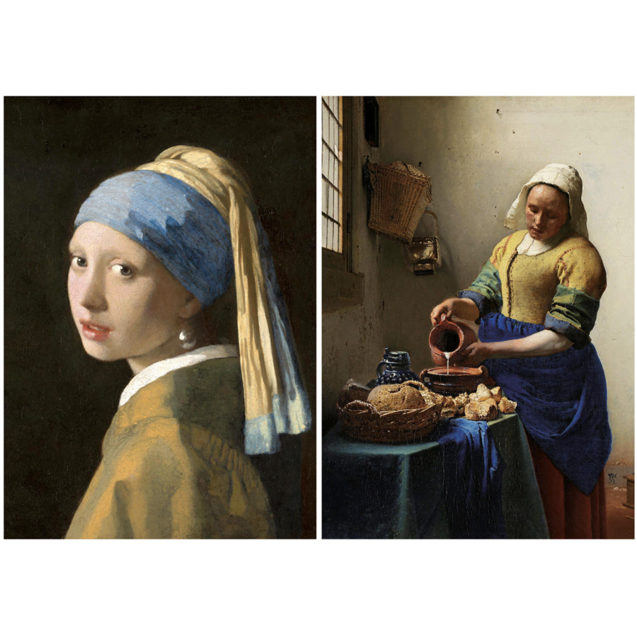 Vermeer - 2 x 1000 pièces puzzle-2