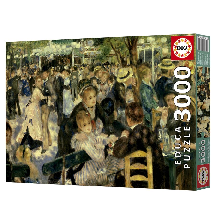 Bal du Moulin De La Galette - puzzle de 3000 pièces-3
