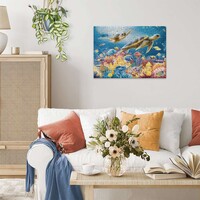 thumb-Blue Underwater World  - puzzle of 1000 pieces-4