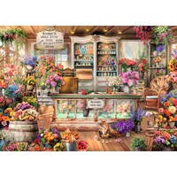 thumb-Bloemenwinkel - All Seasons - puzzel van 1000 stukjes-2