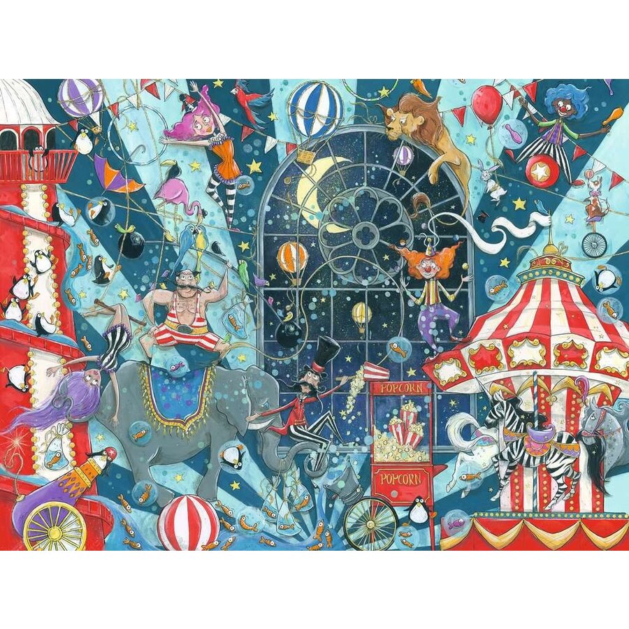 Bienvenue au cirque - puzzle de 1500 pièces-2