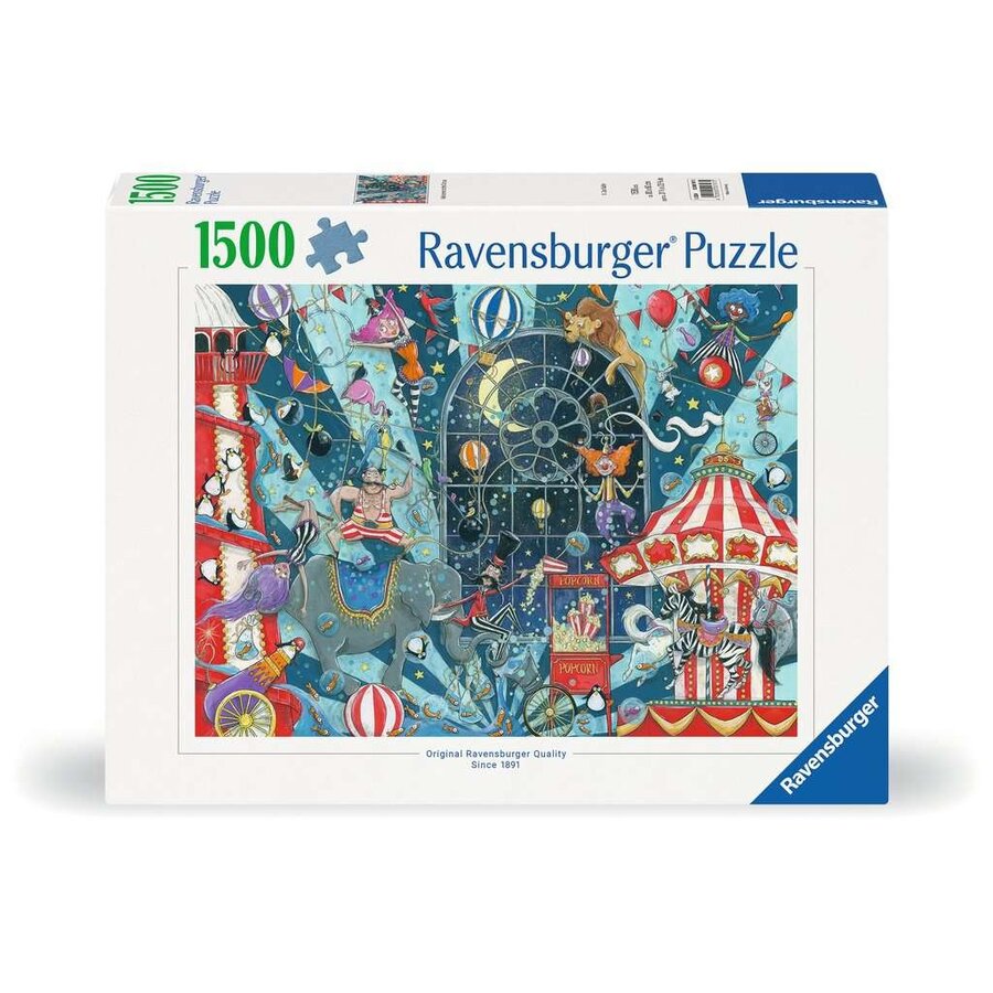 Bienvenue au cirque - puzzle de 1500 pièces-1