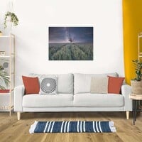thumb-Night sky over the cornfield - puzzle of 1500 pieces-4