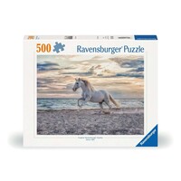 thumb-Horse on the beach - jigsaw puzzle of 500 pieces-1