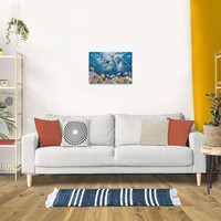 thumb-Dauphins sur le récif de corail - puzzle de 500 pièces-4