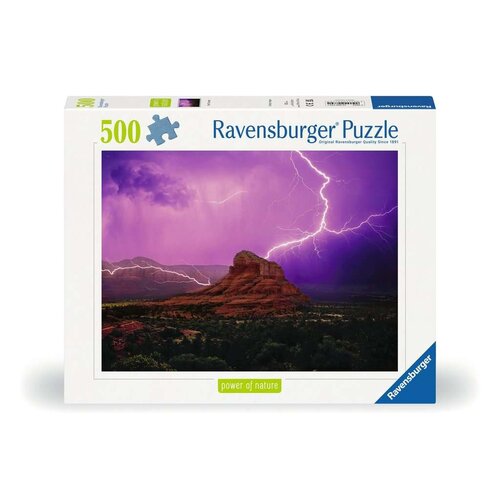  Ravensburger Roze Onweer - power of nature - 500 stukjes 