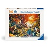Ravensburger Het bos van Excalibur - puzzel van 500 stukjes