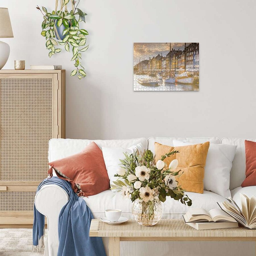 Zonsondergang in Kopenhagen - puzzel van 500 stukjes-4