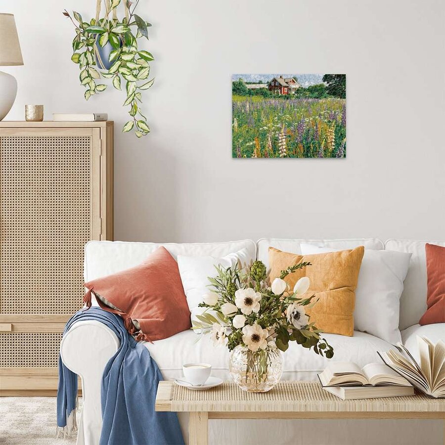 Boerderij in Zweden - puzzel van 500 stukjes-4