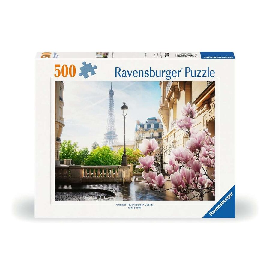 Spring in Paris - jigsaw puzzle of 500 pieces-3