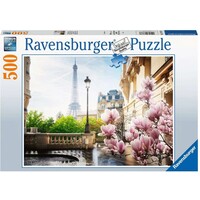 thumb-Spring in Paris - jigsaw puzzle of 500 pieces-1