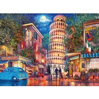 thumb-Evening in Pisa - jigsaw puzzle of 500 pieces-2