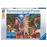 thumb-Avond in Pisa - puzzel van 500 stukjes-1