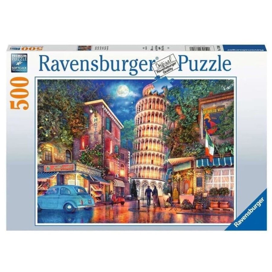 Evening in Pisa - jigsaw puzzle of 500 pieces-1