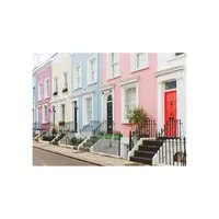 thumb-Kleurrijke stadshuizen in Londen - puzzel van 500 stukjes-2
