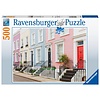 Ravensburger Colourful Townhouses in London  - jigsaw puzzle of 500 pieces
