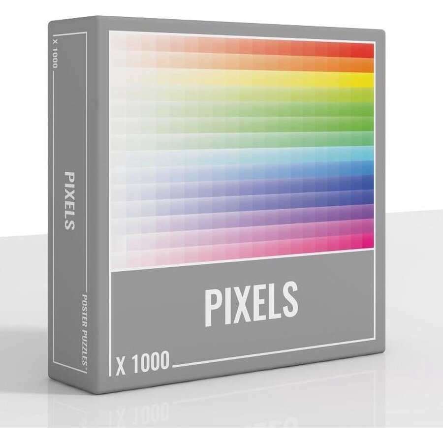 Pixels - puzzle of 1000 pieces-1