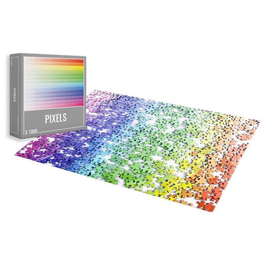 Pixels - puzzle of 1000 pieces-4
