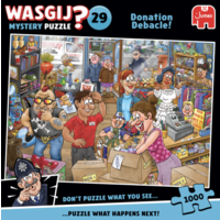 thumb-PRE-ORDER - Wasgij Mystery 29 - Donation Debacle- 1000 pieces-1