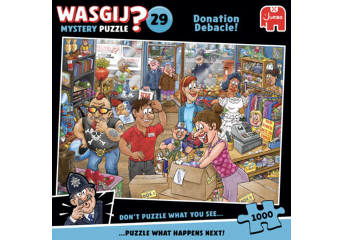  Jumbo Wasgij Mystery 29 - Donation Debacle - 1000 pièces 