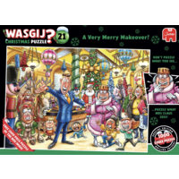 thumb-PRE-ORDER - Wasgij Christmas  21 - A Very Merry Makeover - 2 jigsaw puzzles of 1000 pieces-1