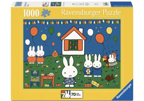 Ravensburger Le 70e anniversaire de Miffy -  1000 pièces 