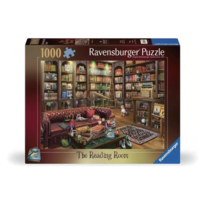 thumb-La salle de lecture - The Reading Room - puzzle de 1000 pièces-1