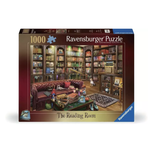  Ravensburger La salle de lecture - The Reading Room - 1000 pièces 