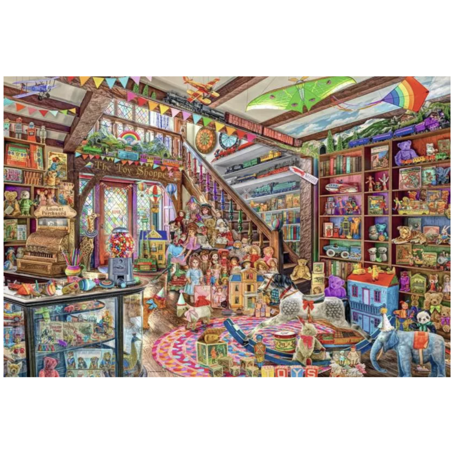 De Fantasie Speelgoedwinkel - puzzel van 1000 stukjes-2