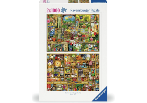  Ravensburger Colin Thompson - 2 x 1000 stukjes puzzel 