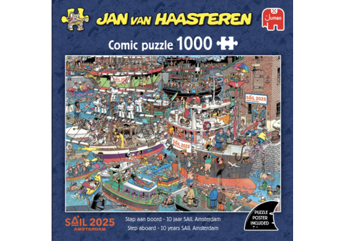 Jumbo PRE-ORDER - Step aboard - 10 years SAIL Amsterdam  - JvH - 1000 pieces 