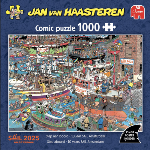  Jumbo PRE-ORDER - Stap aan boord - 10jaar SAIL Amsterdam - JvH - 1000 stukjes 