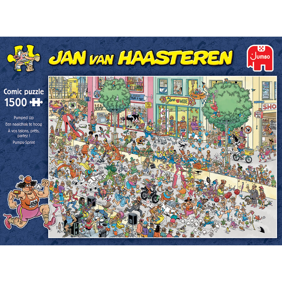 Een naaldhak te hoog - JvH - puzzel van 1500 stukjes-3