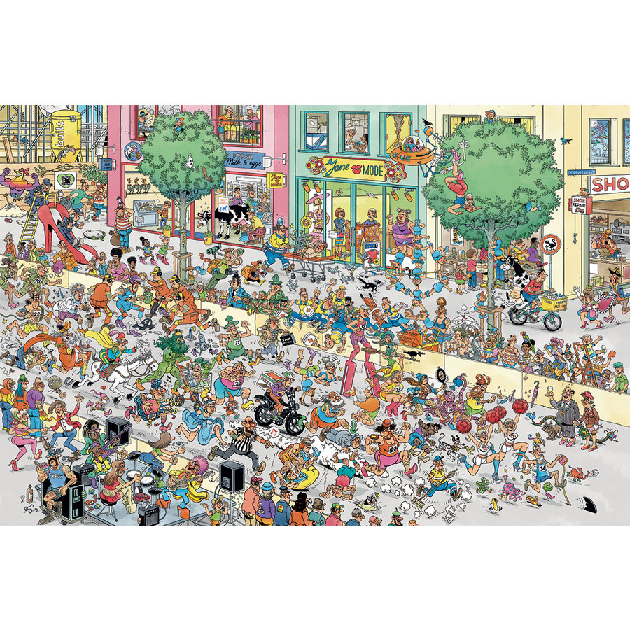 Pumped Up - JvH - jigsaw puzzle of 1500 pieces-2