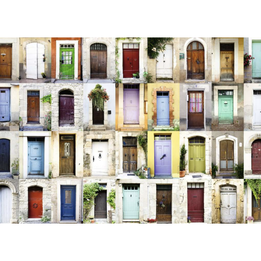 Deuren in de Provence - puzzel van 1000 stukjes-2