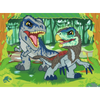thumb-Jurassic World Explorers - 12+16 +20 +24 pièces-4